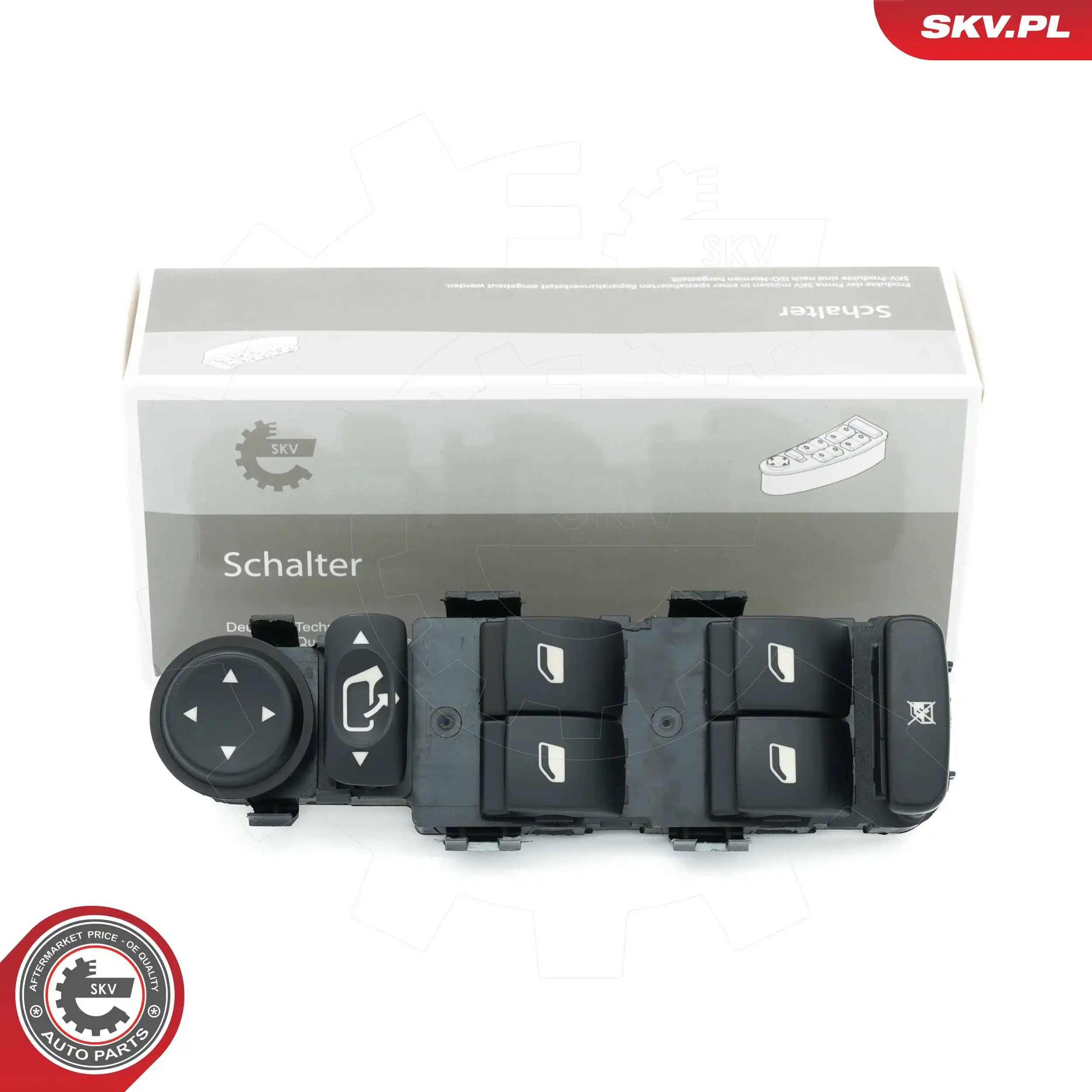 Switch, window regulator